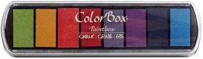 img 3 attached to CLEARSNAP Colorbox Fluid Chalk Paintbox Inkpad - Primary Pastel Shades (8 Colors Per Pad)