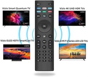 img 3 attached to 📱Пульт UNOCAR: Совместим с Vizio Smart TV XRT-140, SmartCast, Quantum 4K UHD HDR OLED HDTV, серия V, серия D, серия M, серия P LED LCD, 24-85-дюймовые телевизоры - Watchfree