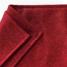 img 3 attached to 🧺 Washable Cashmere Placemats for Kitchen - Resistant & Durable