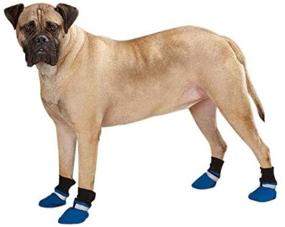 img 2 attached to 🐾 Blue Guardian Gear Weatherized Fleece Pet Boots for Optimal Protection