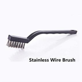 img 1 attached to 🦷 Scratch-Free Stainless Toothbrush Cleaning Brushes