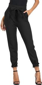 img 3 attached to 👖 GRACE KARIN Women's Casual High Waist Pencil Pants: Chic Bow-Knot Pockets for Stylish Workwear