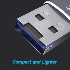 img 3 attached to 💾 ZIYUETEK Алюминиевый USB 3.0 Micro SD Кардридер для ПК - Портативный адаптер для карт памяти с считывателем TF-карт