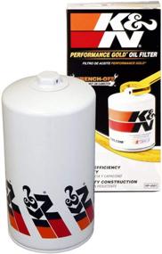 img 4 attached to 🔒 K&amp;N Premium Oil Filter: Engine Protection for 1994-2003 FORD (Club Wagon, Super Duty, E350, E450, E550, Excursion, F59, F250, F350, F450, F550, Econoline, Stripped), HP-6001