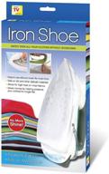 iron safely with the smart tv iron shoe: scorch-free garment care logo
