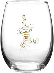 img 2 attached to 🍷 Winnie The Pooh Tigger Collectible Wine Glass Set - A Must-Have for Disney and Wine Enthusiasts