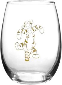 img 3 attached to 🍷 Winnie The Pooh Tigger Collectible Wine Glass Set - A Must-Have for Disney and Wine Enthusiasts