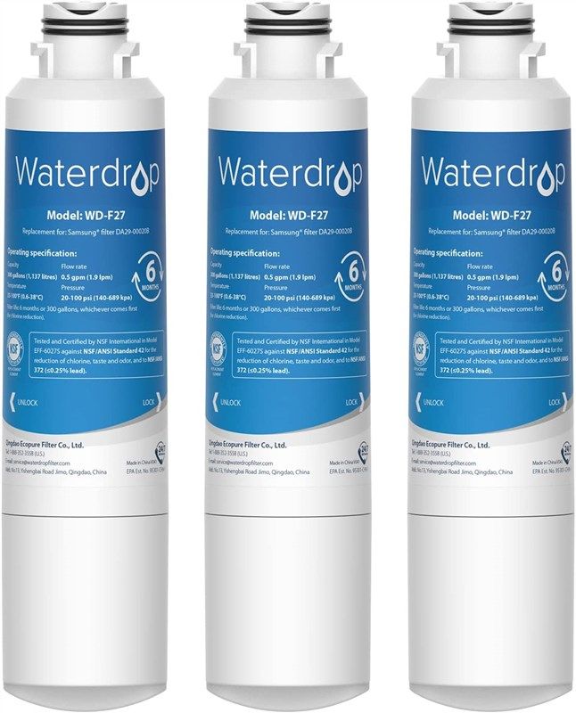 waterdrop 냉장고 호환 da29 00020b da29 00020a 로고