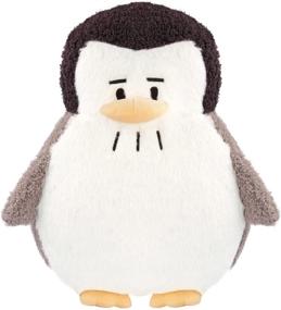 img 3 attached to 🐧 DENTRUN Plush Penguin Stuffed Animals - Cute Big Head Penguin Plush Doll Play Toys for Kids, Girls, Boys, and Adults - Birthday Xmas Present - Adorable Soft Plushies and Gifts - 7.48"/12.60"/12.99