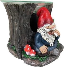 img 3 attached to World of Wonders Naughty Garden Gnome Electric Wax Warmer: Vibrant Smoking Room Decor for Essential Oils and Wax Melts - 4