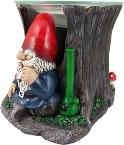 img 2 attached to World of Wonders Naughty Garden Gnome Electric Wax Warmer: Vibrant Smoking Room Decor for Essential Oils and Wax Melts - 4