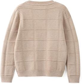 img 3 attached to 🧥 Cozy Curipeer Winter Sweaters for Girls and Boys - Pullover Sweaters for Kids