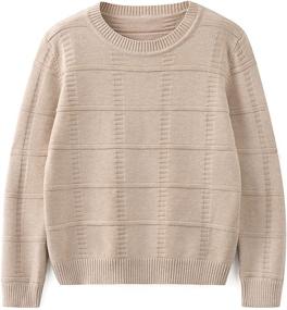 img 4 attached to 🧥 Cozy Curipeer Winter Sweaters for Girls and Boys - Pullover Sweaters for Kids