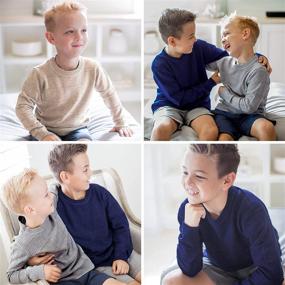 img 2 attached to 🧥 Cozy Curipeer Winter Sweaters for Girls and Boys - Pullover Sweaters for Kids