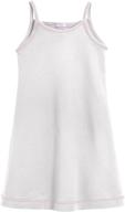 👗 city threads spaghetti strap camisole for girls' sensitive clothing in dress styles logo