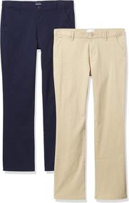 img 4 attached to 👖 Stylish Skinny Chino Pants for Girls - The Children's Place