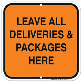 img 4 attached to 📦 Indoor Outdoor Aluminum Package Deliveries