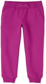 img 3 attached to 👖 Girls' Active Jogger Pants & Capris by Childrens Place - Trendy Clothing for Girls