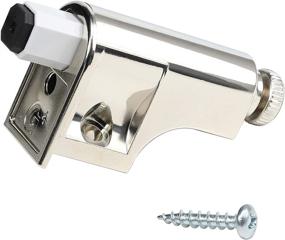 img 4 attached to Rok Hardware 10 Pack Soft Close Damper for Cabinet Doors/Compact/SoftClose Cabinet Adapter/Polished Nickel/Improved Hardware/Hinge SCD103