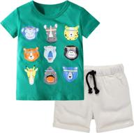 cotton shorts cartoon excavator clothing boys' clothing at clothing sets logo