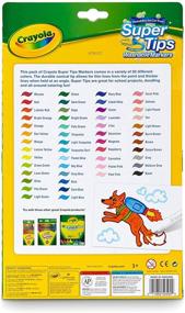 img 1 attached to Маркеры Crayola Super Tips - Набор в подарок Washable на 50 штук