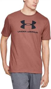 img 1 attached to 🏃 Sportstyle Logo Short Sleeve T-Shirt for Men by Under Armour