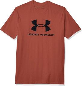 img 4 attached to 🏃 Sportstyle Logo Short Sleeve T-Shirt for Men by Under Armour