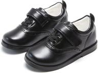 👧 thee bron genuine leather girls' school uniform and shoes with zipper logo