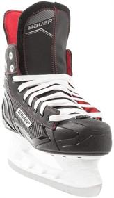 img 1 attached to 🏒 Bauer NS Senior Men's Ice Hockey Skates Black/Red EU 43: Performance and Style Combined