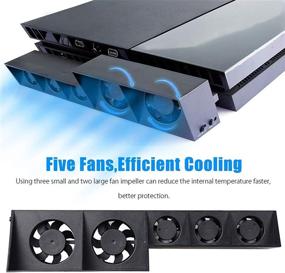 img 2 attached to 💨 Enhance Performance & Prevent Overheating with Linkhood Cooling Fan for PS4