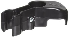 img 1 attached to Rubbermaid Commercial Lobby Pro Dustpan Hanger Bracket, Black: Efficient Organizational Solution