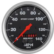 auto meter 3983 sport comp speedometer logo