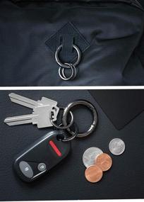 img 2 attached to Health Mall Carabiner Keychain Organizer