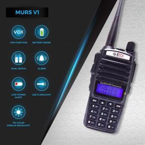 img 3 attached to BTECH MURS-V1 License-Free Two-Way Radio – Ideal for Manufacturing, Retail, Personal, and Business Use