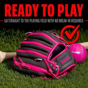 img 1 attached to 🏀 Enhance Your Teeball Game with Franklin Sports RTP Performance Gloves & Ball Combo