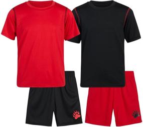 img 4 attached to 🩳 Black Bear Boys Active Shorts - The Perfect Fit for Boys' Clothing - Available Now!