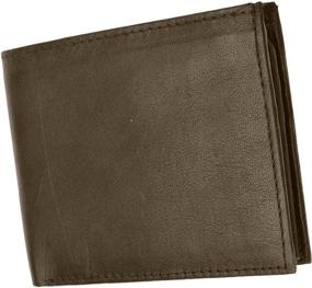 img 2 attached to Secure Wallet for Men: RFID Blocking Leather Design