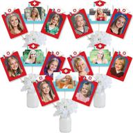 big dot of happiness nurse graduation - medical nursing graduation party picture centerpiece sticks - photo table toppers - shop now! логотип