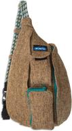 🎒 stylish kavu tweed crossbody backpack: a must-have for traveling women logo