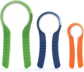 img 4 attached to 🔓 Norpro 3-Piece Multicolored Jar Opener Set with Assorted Sizes