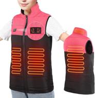 heated vest electric jacket women logo