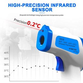 img 1 attached to 🌡️ BTMETER Infrared Temperature Thermometer - Non Contact