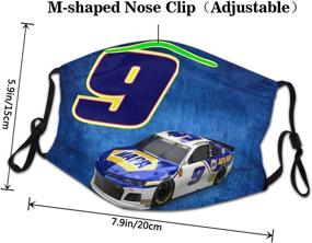 img 2 attached to Adjustable Nose Bridge Breathable Chase Elliott Face Mask - Ultimate Comfort and Safety Protection