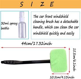 img 1 attached to ZWZCYZ Windshield Cleanser Detachable Microfiber