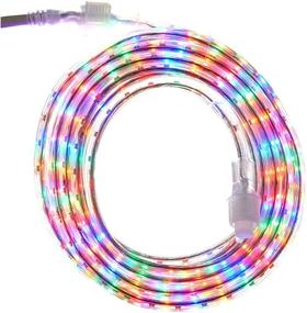 img 1 attached to 🎄 NOMA 23 Ft. LED Rope Light - Christmas Holiday Lights, Waterproof Indoor/Outdoor Use with 330 Multi-Color Bulbs