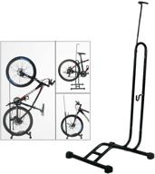 🚲 vaughen l-shape bicycle floor parking rack stand – 3-in-1 bike frame holder for efficient mountain and road bike storage in indoor and outdoor garage and nook areas logo