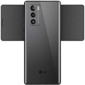 img 3 attached to 📱 LG Wing 5G ATT Unlocked LMF100VM1A 6.8 inch 8GB+256GB - Aurora Grey (Not Compatible with T-Mobile/Sprint and Verizon) - Renewed