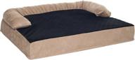 orthopedic memory foam pet bed with bolster collection by petmaker logo