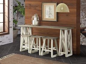 img 2 attached to 🪑 Lane Home Furnishings Two-Piece Counter Stool