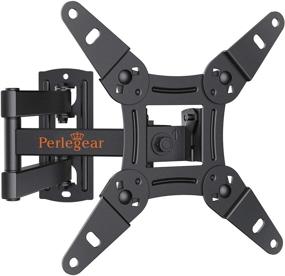 img 4 attached to 📺 Perlegear Full Motion TV Wall Mount Bracket - 13-42 Inch LED LCD Flat Curved Screen TVs & Monitors - Swivel, Tilt, Extension Rotation - Articulating Arms - Max VESA 200x200mm - Holds up to 44lbs